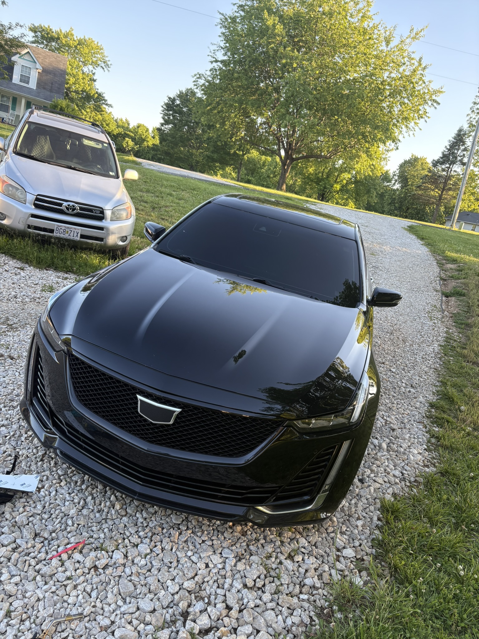 Cadillac CT5 dark window tint